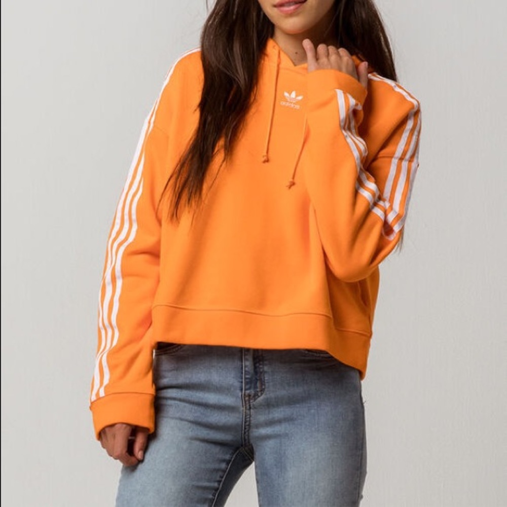 Cropped Adidas Hoodie